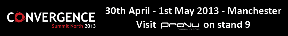 CSN13 ProVu on stand 9 - 30th April - 1st May