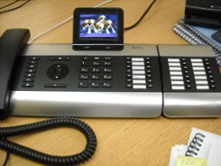 Becky's desk phone