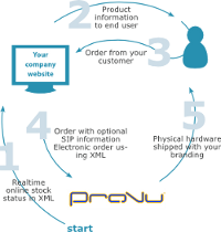 ProSys ordering process diagram