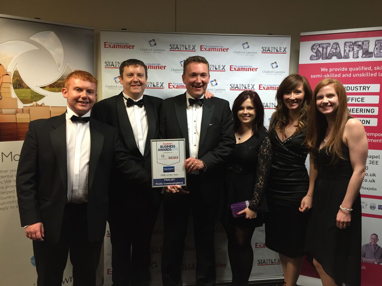 ProVu Team - Examiner Business Awards 2015