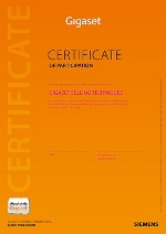 Gigaset Certificate