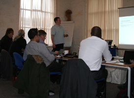people on the gigaset training course