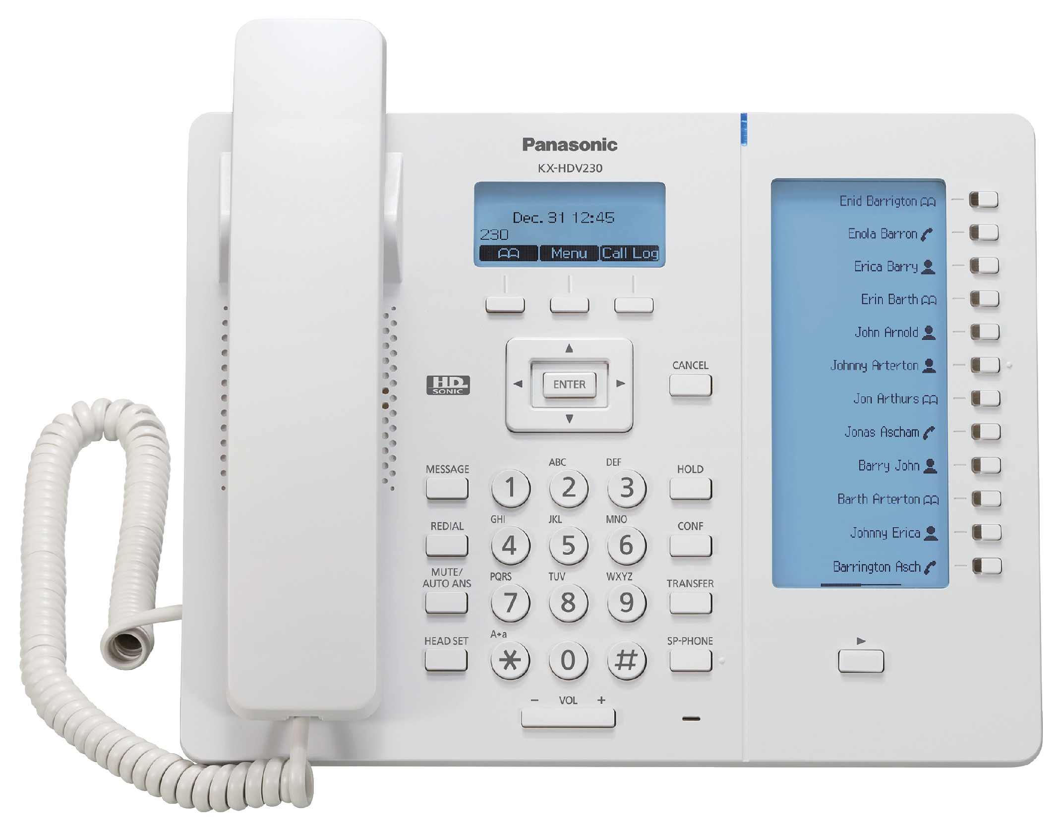 Panasonic KX-HDV230 SIP Deskphone | ProVu Communications